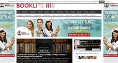 Desktop Screenshot of booklips.pl